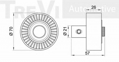 TREVI AUTOMOTIVE ta2036 -  